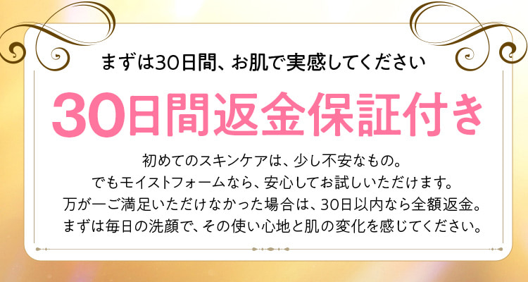30日間返金保証付き